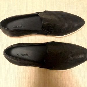 Vince slip on sneakers. Size 38. EUC